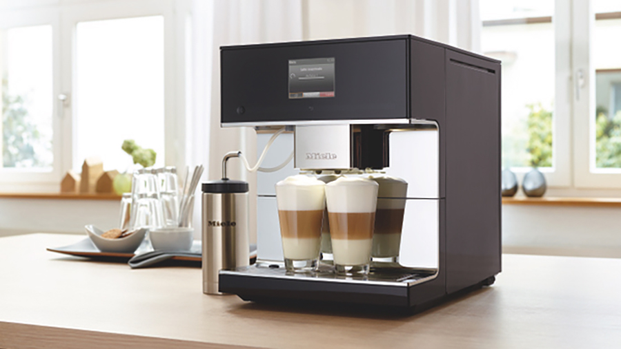 Miele CM7 kahvikeskus valmistaa 20 erilaista juomaa Gotech